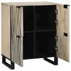 vidaXL Media Storage Cabinets & Racks White and Black 60 x 33 x 75 cm