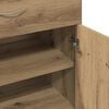 vidaXL Shoe Cabinet Artisan Oak 60x35x84 cm Engineered Wood