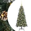vidaXL Artificial Christmas Tree Green 120 cm PVC and Plastic
