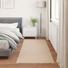 vidaXL Faux Rabbit Fur Rug Olite Taupe 100 x 200 cm Polyester