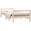 vidaXL Bed Frame without Mattress 90x200 cm Solid Wood Pine