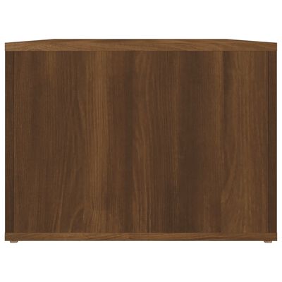 vidaXL Coffee Table Brown Oak 80x50x36 cm Engineered Wood