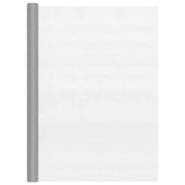 vidaXL Mesh Screen Stainless Steel 112x2000 cm Silver