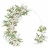 vidaXL Wedding Arch White 220 x 45 x 200 cm Steel
