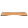vidaXL Desk Top Light Brown 100x60x2.5 cm Solid Wood Oak Rectangular