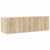 vidaXL 4 Piece TV Cabinet Set Sonoma Oak Engineered Wood