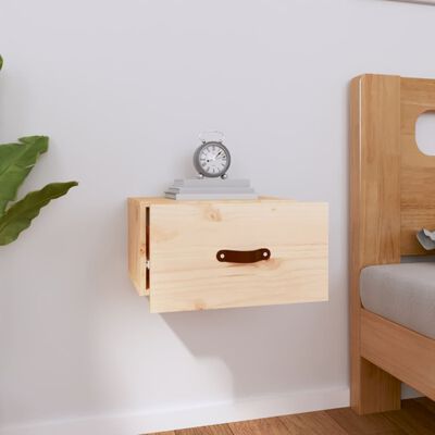 vidaXL Wall-mounted Bedside Cabinet 40x29.5x22 cm