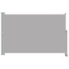 vidaXL Patio Retractable Side Awning 160 x 300 cm Grey