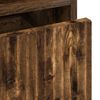 vidaXL Bedside Cabinet Smoked oak 49 x 36 x 61 cm Engineered wood