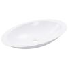 vidaXL Wash Basin 59.3x35.1x10.7 cm Mineral Cast/Marble Cast White