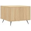 vidaXL Coffee Tables 2 pcs Sonoma Oak 50x50x40 cm Engineered Wood