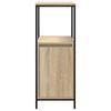 vidaXL Bathroom Cabinet with Shelves Sonoma Oak 36x35x95 cm