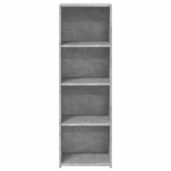 vidaXL Highboard Concrete Grey 40x41x124 cm Engineered Wood