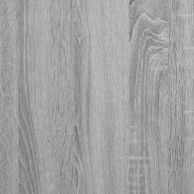 vidaXL Kitchen Trolley Grey Sonoma 60x48x89.5 cm Engineered Wood