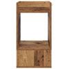 vidaXL End Table Old Wood 30 x 30 x 56 cm Engineered Wood