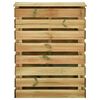 vidaXL Slatted Garden Composter 4pcs 80x50x100 cm Impregnated Pinewood