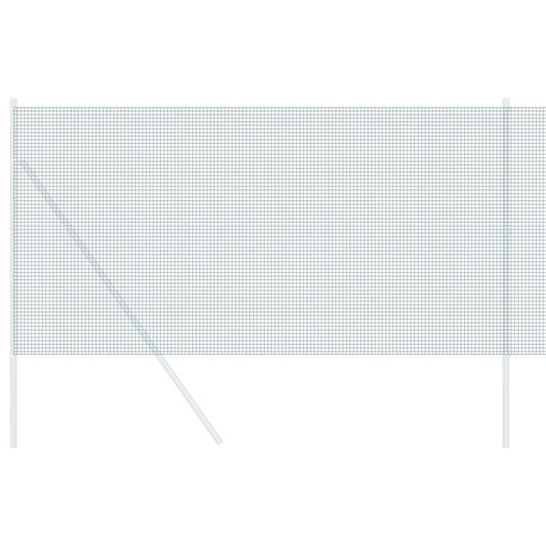 vidaXL Welded Wire Fence Green 1.2 x 25 m