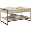 vidaXL Coffee Table Sonoma 80 x 50 x 40 cm Engineered Wood