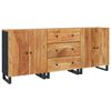 vidaXL 3 Piece Sideboards Solid Wood Acacia