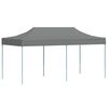 vidaXL Party Tent Folding Anthracite 291 x 580 x 315 cm Oxford Fabric