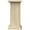 vidaXL Display Stand with Storage Sonoma Oak 31x30x60 cm Engineered Wood