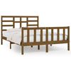 vidaXL Bed Frame without Mattress Honey Brown 160x200 cm Solid Wood Pine