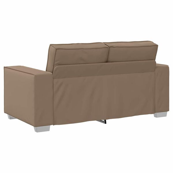 vidaXL Sofa Cappuccino 160 x 78 x 84 cm Fabric