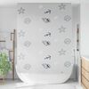 vidaXL Shower Roller Blind 160x240 cm Fabric Width 156 cm