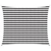 vidaXL Sunshade Sail 2.5 x 4 m HDPE Rectangular Anthracite and White