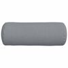 vidaXL Bolster Pillows 2 pcs Light Grey Ø 25 x 70 cm Fabric