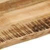 vidaXL Table Top Live Edge 80x60x2.5 cm Solid Wood Rough Mango