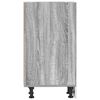 vidaXL Bottom Cabinet Riga Grey Sonoma 30x44.5x81.5 cm Engineered Wood
