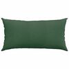 vidaXL Sofa Pillows 2 pcs Dark Green 80 x 40 cm Corduroy Fabric
