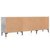 vidaXL TV Cabinet Concrete Grey 150x30x50 cm Engineered Wood