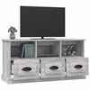 vidaXL TV Cabinet Grey Sonoma 100x35x50 cm Engineered Wood