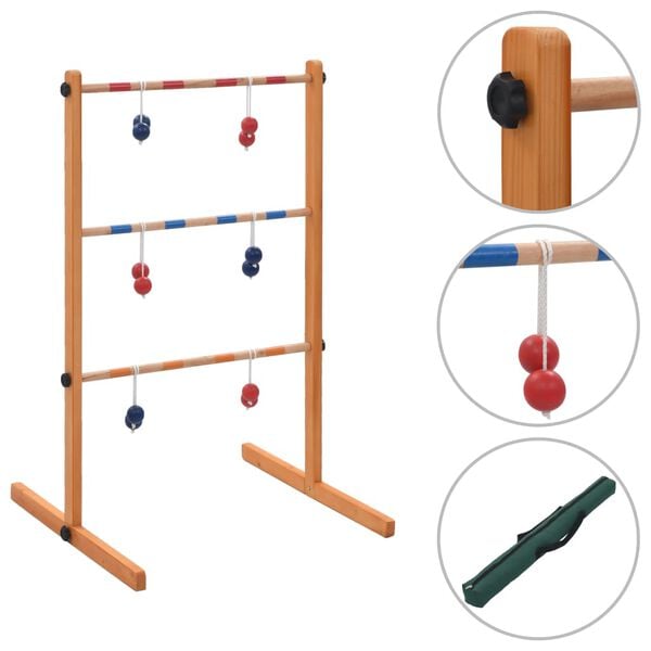 vidaXL Ladder Golf Wood