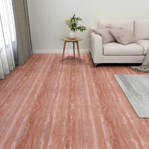 vidaXL Self-adhesive Flooring Planks 55 pcs PVC 5.11 m&sup2; Red