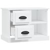 vidaXL Bedside Cabinet White 60x35.5x45 cm