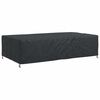 vidaXL Furniture Cover Plain Black 315 x 180 x 74 cm 420D