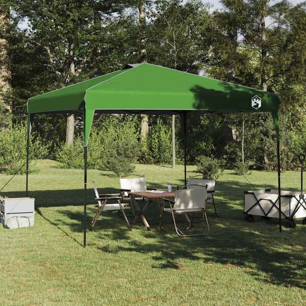 vidaXL Canopy Tent Manual Green 290 x 290 x 251 cm Fabric