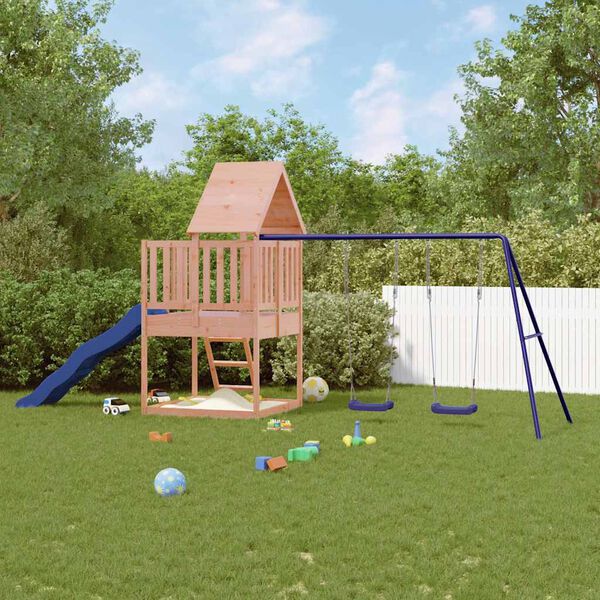 vidaXL Outdoor Playset Solid Wood Douglas