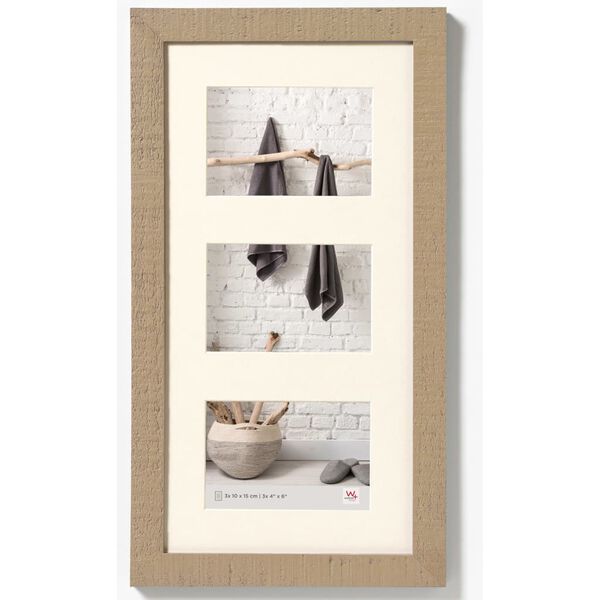 Walther Design Picture Frame Home 3x10x15 cm Brown