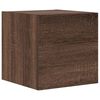 vidaXL 3 Piece TV Cabinet Set Brown Oak Engineered Wood