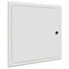 vidaXL Access Panel White 33 x 33 x 3 cm Steel