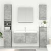 vidaXL Sink cabinet with Storage Concrete Grey Engineered Wood