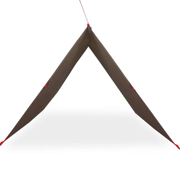 vidaXL Camping Tarp Brown 306x306 cm Waterproof