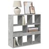 vidaXL Room Divider Concrete Grey 100x33x94.5 cm Engineered Wood