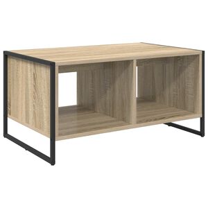 vidaXL Coffee Table Sonoma 80 x 50 x 40 cm Engineered Wood