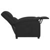 vidaXL Recliner Chair Black Faux Leather