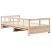 vidaXL Daybed without Mattress 90x200 cm Solid Wood Pine